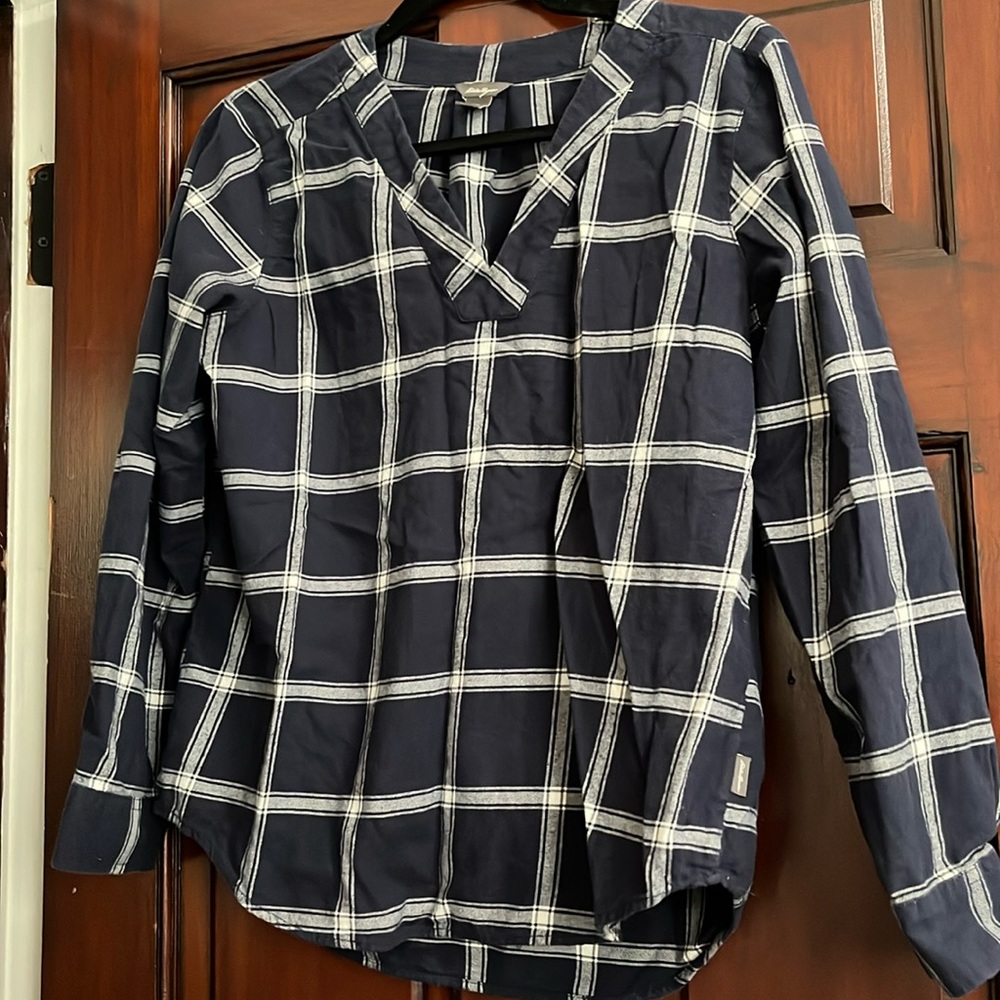 Eddie bouer plaid shirt